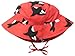 i play. Baby Bucket Sun Protection Hat, Red Killer Whale, 0-6 Months