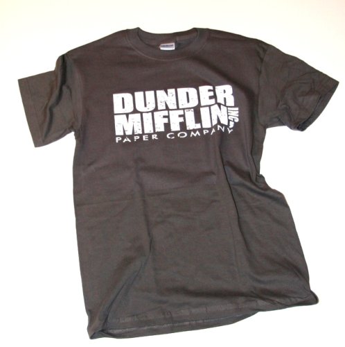 Apparel: The Office   Dunder Mifflin Paper Co. T shirt   Black, Blue, Red or Grey