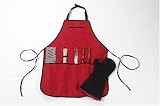 Review D2F 204 / Picnic at Ascot - BBQ Apron 204 - Red