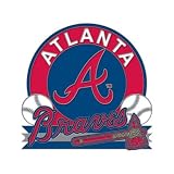 Atlanta Braves Official Logo Silver Lapel Pin