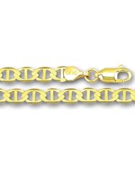 14K Yellow Gold Mariner Link Chain ( Width 4.5 mm)