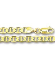 10K Yellow Gold Mariner Link Chain - Width 4.5mm