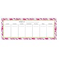 Weekly Calendar Pads - Damask Pink