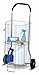 Honey-Can-Do CRT-01383 All-Purpose Cart, 14x20x38, Silver with Black Wheels