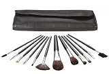 12 Piece Brush Set With Case (Quantity of 3)