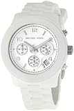 Michael Kors White Silicone Chronograph Ladies Watch MK5292