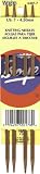 Boye 7-Inch Aluminum Double Point Knitting Needles, Size 7