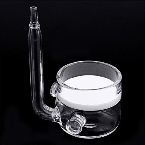Long Handle Large Flat Bottom Aquarium Glass CO2 Diffuser.