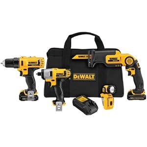 buy DEWALT DCK413S2 12-Volt MAX 4-Tool Combo Kit -  online