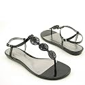 Calvin Klein Coral Black sandals