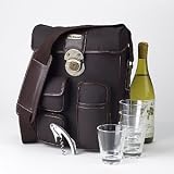 3 Bottle Vineyard Tote (Brown