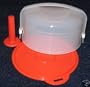 Tupperware Mini Round Cake Taker and CD Holder
