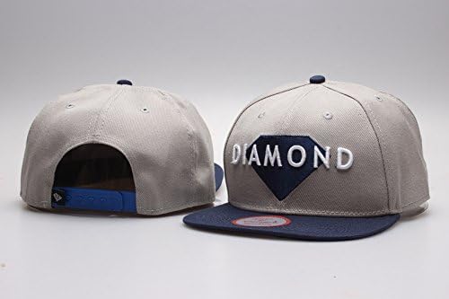 Attitudinal Adjustable Hats Caps Diamond Fashion Grey Adjustable Hat