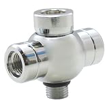 Regulator Hose Fitting (3)3/8 Females (1) 3/8 MALE (AA53)