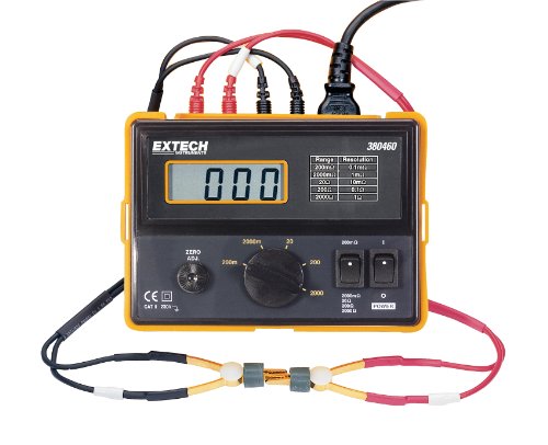 4-Wire MilliOhm Meter, 110VAC - Extech - EX-380460 - ISBN: B000NI2BFQ - ISBN-13: 0793950384602