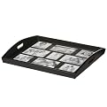 9-Opening Photo Tray - Black
