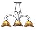 419q2D5qUsL. SL75  Kichler Lighting 65275 2 Light Seymour Art Glass Island Fixture, Cashmere Finish