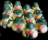 One Dozen (12) Camoflauge Camo Rubber Duck Party Favors One Dozen (12) Camoflauge Camo Rubber Duck Party Favors