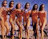 Baywatch Autographed/Hand Signed 8x10 Photo by Angelica Bridges, Tracy Bingham, Carmen Electra, Donn