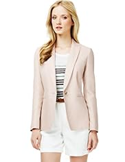 Autograph Pure Linen Peak Lapel Jacket