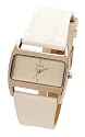 Oasis Alloy Ladies White Croc Leather Strap Watch