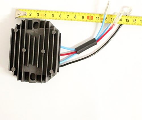 Holdwell 12V Voltage Regulator 15372-64602 15372-64600 compatible with Kubota Tractor B7100D B7100HST-D B7100HSTE B4200 B5100E B5100D