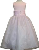 Pink Organza Flower Girl Dress ~ 2 (TT6036)