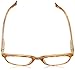 Peepers by PeeperSpecs Last Word Rectangular Reading Glasses, Orange Tortoise, 46 + 1.75