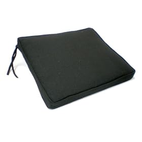 Chair Seat Cushion, Black