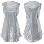 ROMEO & JULIET COUTURE Sequined Mesh Tank Mini Dress $15.00