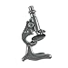 Jim Clift Design Microscope Lapel Pin - 1 Count