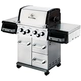 Broil King 956644 Imperial 490 Liquid Propane Gas Grill with Side Burner and Rear Rotisserie