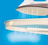picture of Brabantia Ironing Board with Steam Iron Rest, Size C, 124x45cm, 25mm Frame, Blossom Cover