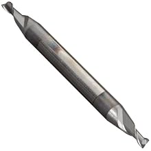 Niagara Cutter DS211 High-Speed Steel End Mill, Stub Length, TiCN Coated, 2 Flutes, Double Square End