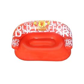 Character World Manchester United Crest Inflatable Moon Sofa