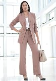 Jessica London Plus Size Double Breasted Pantsuit