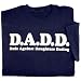 D.A.D.D. Dads Against Daughters Dating T-Shirt Size: X-Large Color: Blue