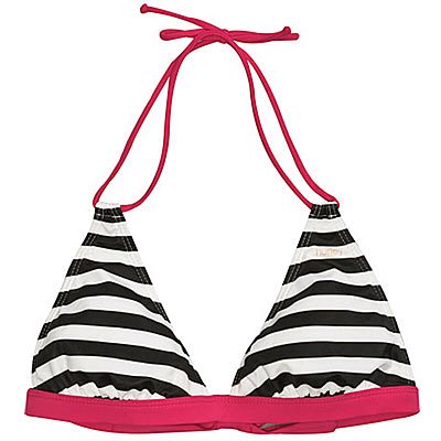 Hurley Ladies Swimwear Beckham Stripe Halter Top