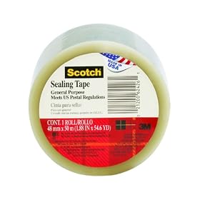 Highland Commercial Box Sealing Tape 3710 Transparent 48Mm X 100M Trans. Box Sealing Tape