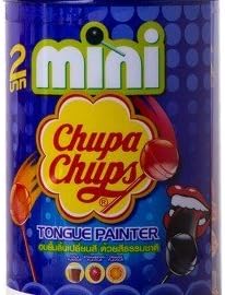 Chupa Chups Mini Lollipops - 50 Units with Plastic Can by Chupa Chups Mini