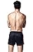 DESMIIT Men's Running Shorts Pockets Quick-Dry Mesh Swim Trunks, Navy Blue, Large