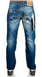 LTB Jeans Bronco Straight Leg Jean - Nashville Wash - 38