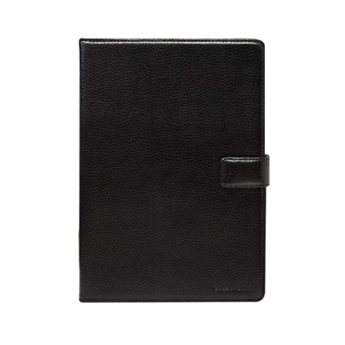 CaseCrown Amazon Kindle DX Genuine Leather Opening Case with Interior Compartments (Black)