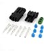 Black Sealed Waterproof Connector Kit 2.5mm Terminal Heat Plugs RS.1199.00