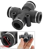 Buy Amico 10mm 4 Ports Cross Shaped Connector Pneumatic Fittings by uxcell