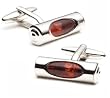 Red Level Cufflinks - Functional Style Formal Wear - Cufflinks