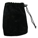 Best Deal USA - Motorola OEM Multipurpose Black Velvet Pouch with Drawstring for storing Car Charger