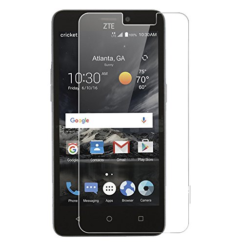 Yihailu ZTE Sonata 3 Z832, Maven 2 Z831, Avid Trio Tempered Glass Screen Protector HD Clarity 9H Hardness 2.5D Arc Anti-Bubble Film - Retail Package