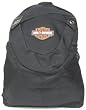 Licensed Harley Davidson Black Canvas Backpack H-D