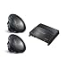 2 KENWOOD KFC-W3012 (12 inch 1200 Watt Subwoofers) & KENWOOD KAC-8104D (Mono Channel Amplifier) PACKAGE DEAL